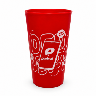Copo Caldereta Eco 400ml Vermelho
