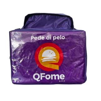 Mochila Térmica para Entrega - (SEM ISOPOR) Bag 45L - QFOME