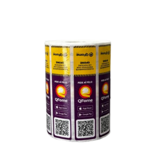 Lacre Adesivo para Delivery - QFOME